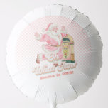 Pink Oh What Fun-Retro Santa Claus Themed Birthday Balloon<br><div class="desc">Make your birthday celebration pop with this Pink Oh What Fun-Retro Santa Claus Themed Birthday Balloon! This cheerful balloon brings a unique and playful twist to your party decor, featuring a vintage-style Santa and a festive "Oh What Fun" message. The adorable pink and teal colour scheme adds a touch of...</div>
