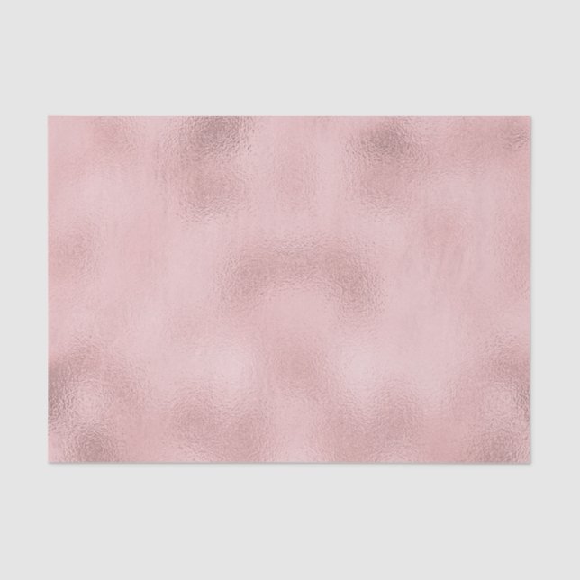 Pink Ombre Abstract Tissue Paper (Front)