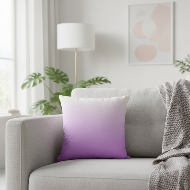 Pink ombre cushion modern, decorative cushion (Creator Uploaded)