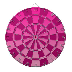 Pink Ombre Dartboard