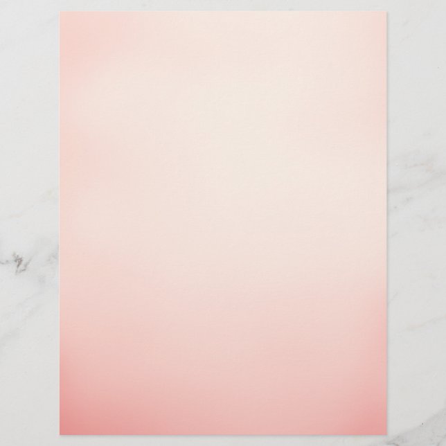 Pink Ombre Letterhead (Front)