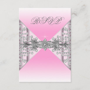 Pink Ombre RSVP