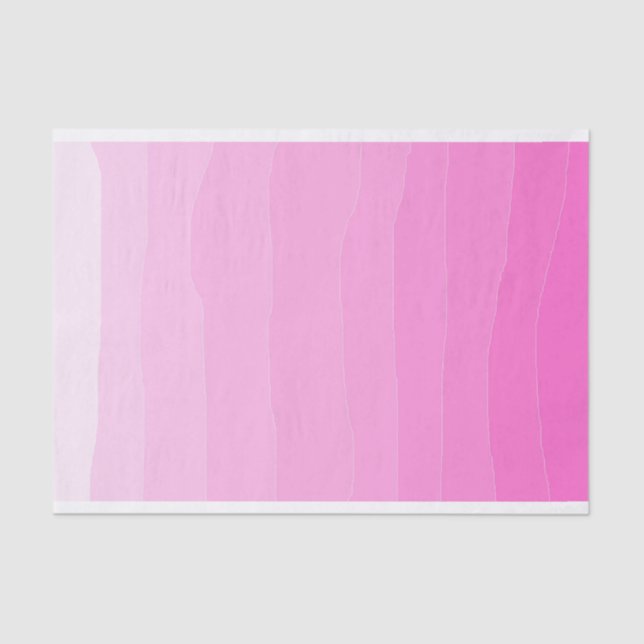 Pink Ombre Tissue Paper (Front)