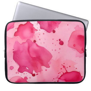 Pink on Pink Abstract Laptop Sleeve