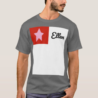 Pink on Red with Graphic T-Shirt