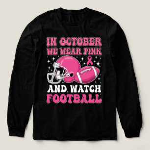 Pink on the Gridiron: Football's Commitment 2025 Tri-Blend Shirt