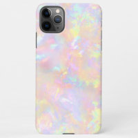 pink opal gemstone iPhone case