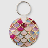 Pink Opal Iridescent Mermaid Scales