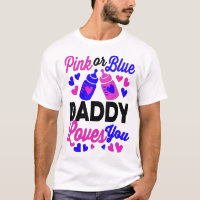 Pink or Blue DADDY Loves You | Parents-to-be Gift