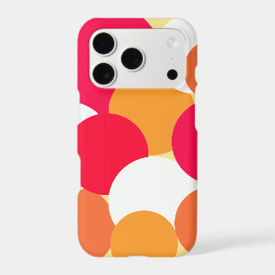 Pink, Orange and Yellow Polka Dots