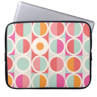Pink Orange Blue Geometric Pattern