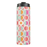 Pink Orange Blue Geometric Pattern