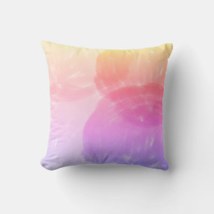 pink orange  cushion