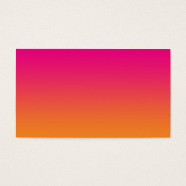 Pink & Orange Ombre (Front)