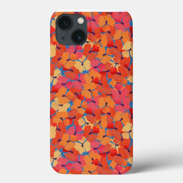 Pink Orange Yellow Poppies Case-Mate iPad Case (Back)
