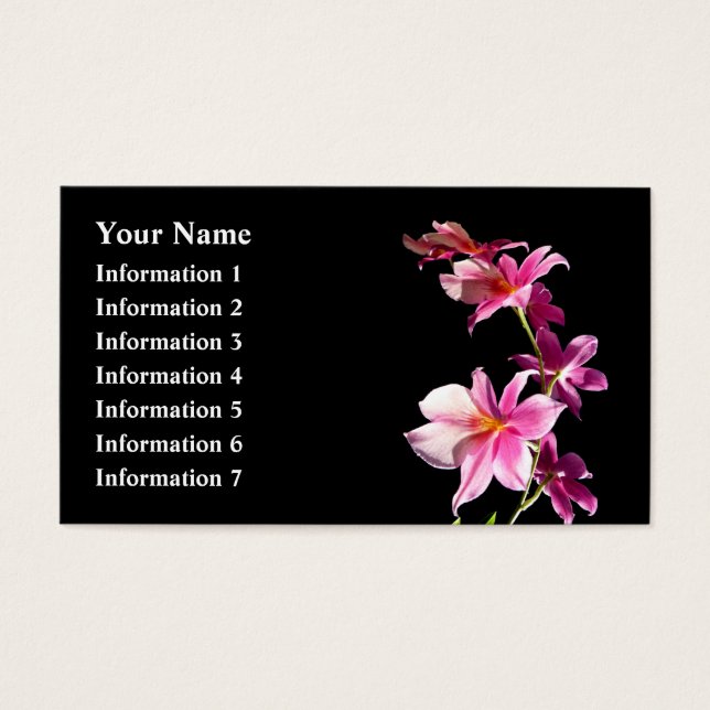 Pink Orchid. (Front)