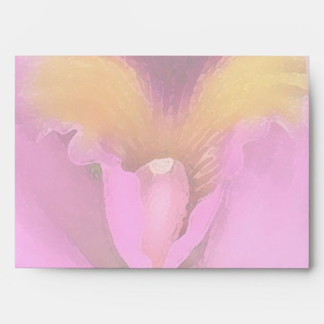 Pink Orchid Envelopes (Front)