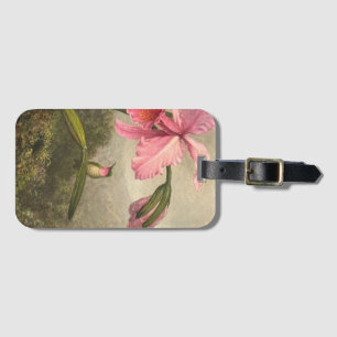 Pink Orchid Luggage Tag