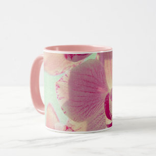 Pink Orchid Mug