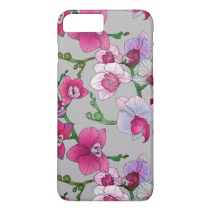 Pink Orchids In Bloom Case-Mate iPhone Case