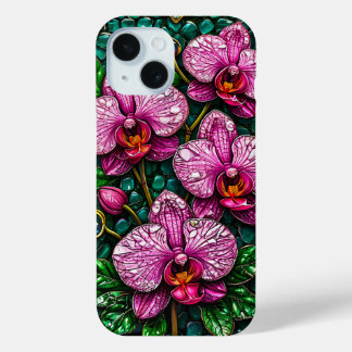 🌸Pink Orchids iPhone Case Floral Art For Her✨
