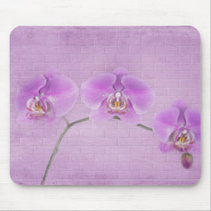 Pink Orchids Mouse Pad