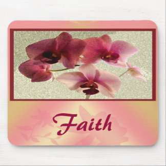Pink Orchids Mousepad (change name)