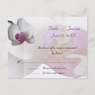 Pink Orchids RSVP