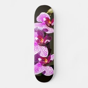 Pink Orchids Skateboard