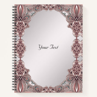 Pink Ornamental Notebook