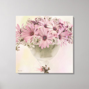 Pink Osteospernum Canvas Print