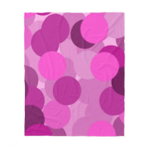 Pink Overlapping Circle Pattern