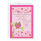 Pink Owl Baby Shower Invitation-hotpink by request