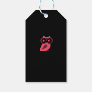 Pink Owl Gift Tags