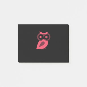 Pink Owl Post-it® Notes