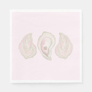 Pink Oyster Napkins