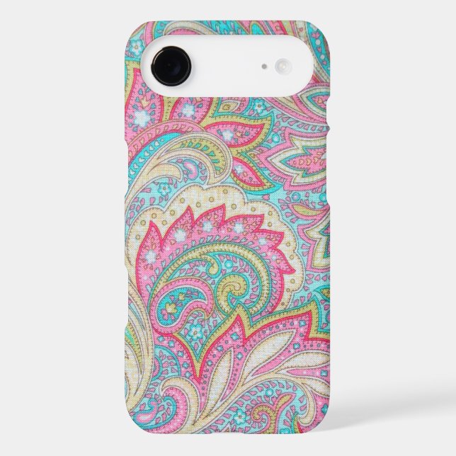 Pink Paisley Case-Mate iPhone 4 Case (Back)