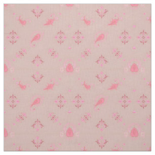 Pink Paisley Pattern Fabric