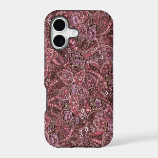 Pink Paisley Print iPhone 5 Cover