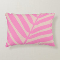 Pink Palm Leaf