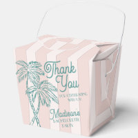 Pink Palm Spring Pastel Beach Bachelorette Party