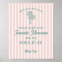 Pink Palm Springs Favourite Memories with Bride