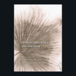 Pink Palm Tropical Botanical Leaf 16th Birthday Invitation<br><div class="desc">Pink Palm Tropical Botanical Leaf 16th Birthday Invitation</div>