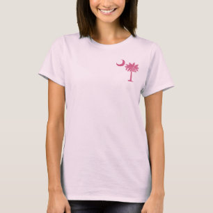 Pink Palmetto Pocket T-Shirt