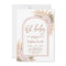 Pink Pampas Grass Baby Shower Girl Invitation