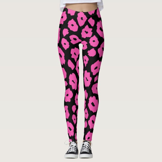 Pink Panther, Animal Legging for Women (Front)