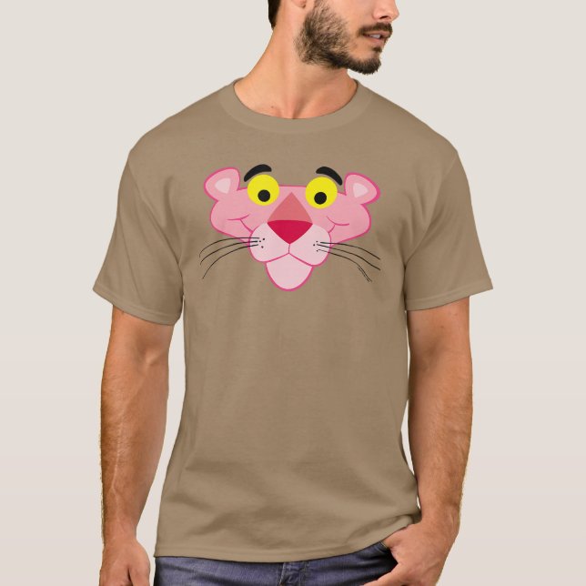 Pink Panther Face friends T-Shirt (Front)