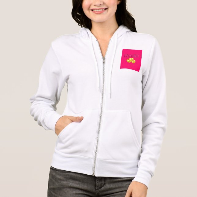 Pink Panther Love  Hoodie (Front)