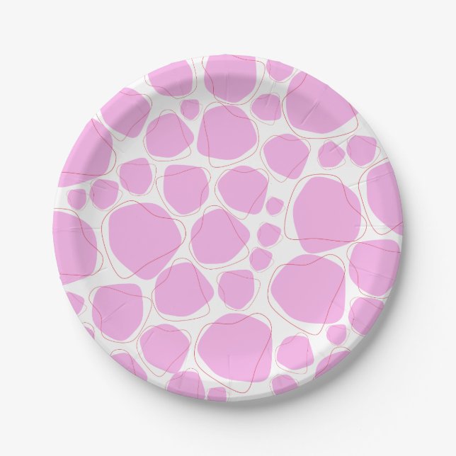 _pink panther paper plate (Front)