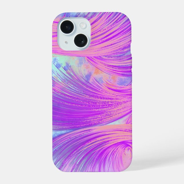 Pink Parade  iPhone 15 Case (Back)